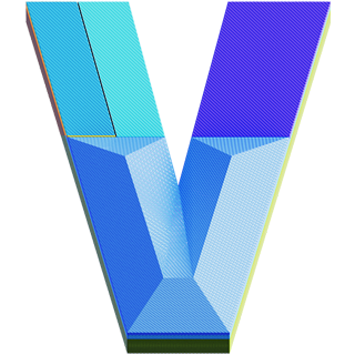 v